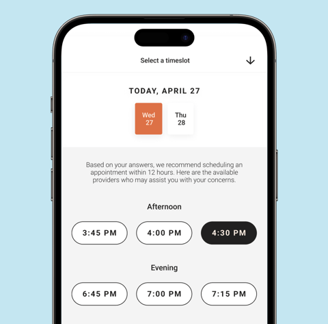 Extended booking windows for more flexible care