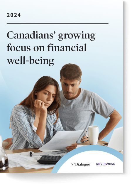 Canadians’ growing focus on financial well-being